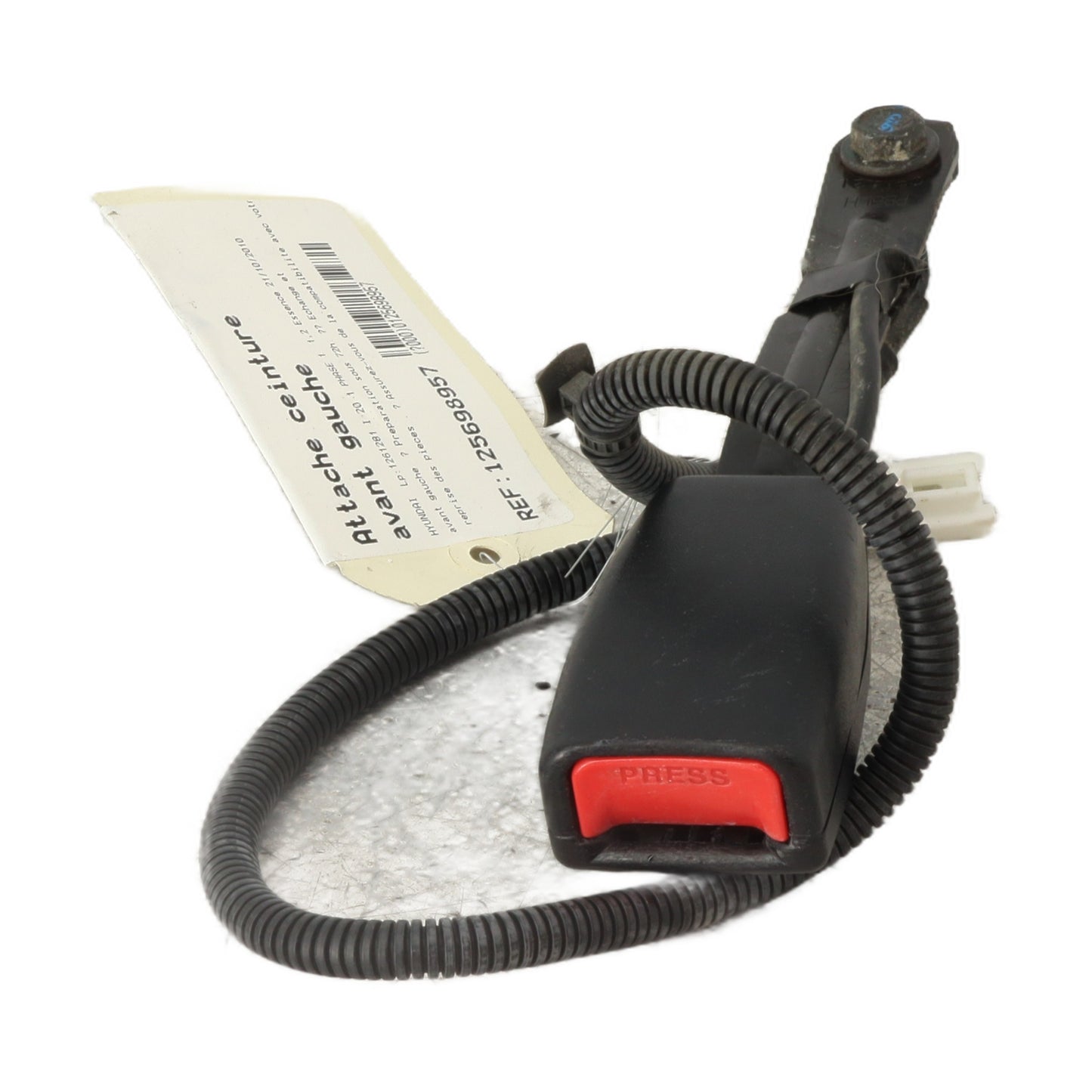 Attache ceinture avant gauche