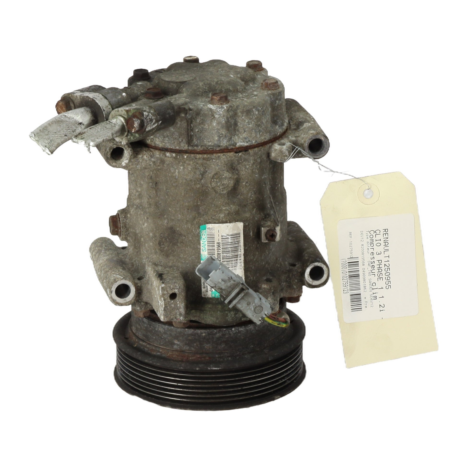 Compresseur clim - RENAULT CLIO 3 PHASE 1 (2008)