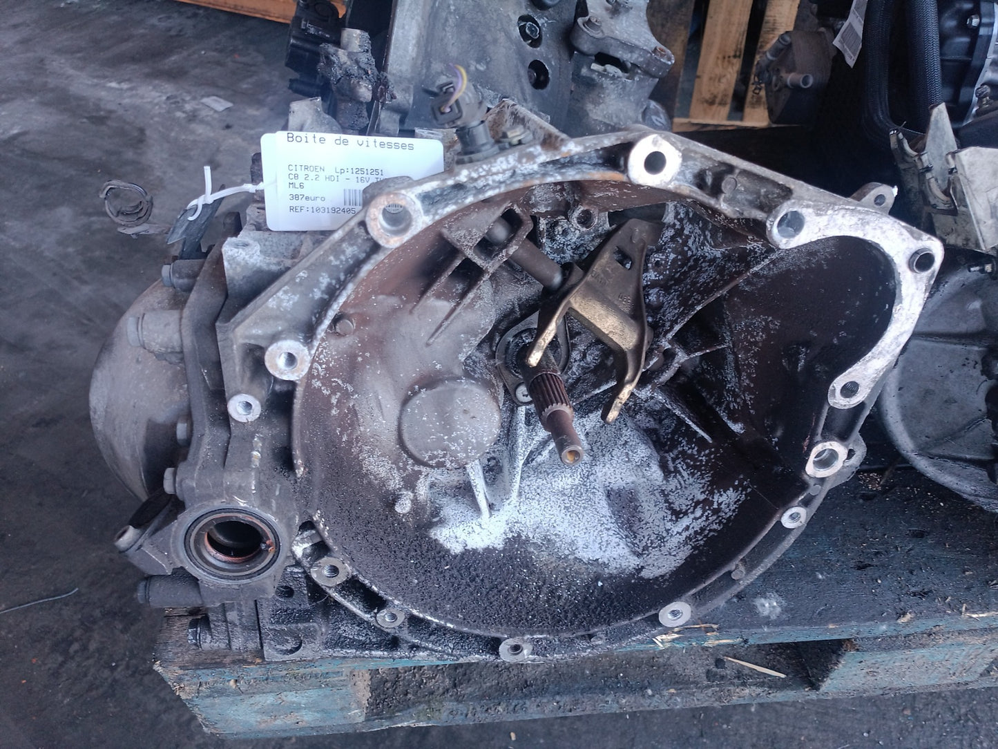 Boite de vitesses - CITROEN C8 2003.0