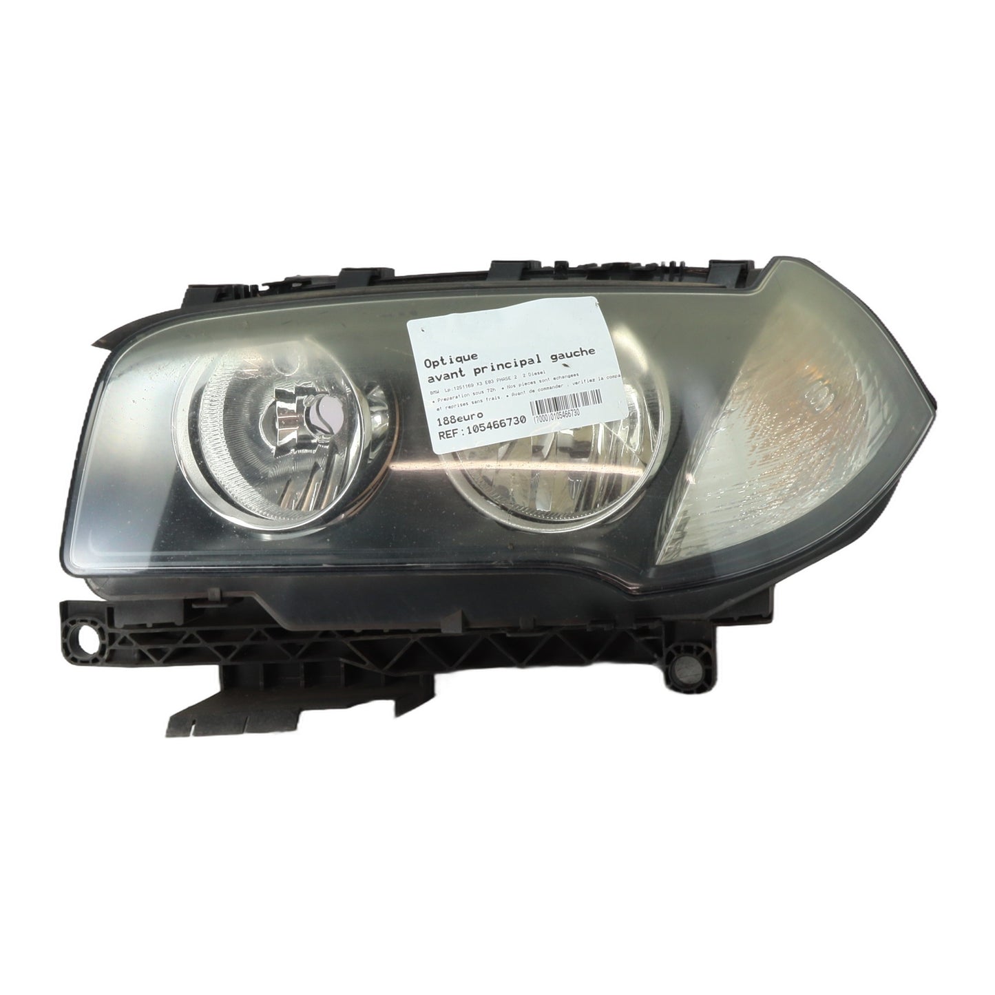 Optique avant principal gauche (feux)(phare) - BMW X3 E83 PHASE 2
