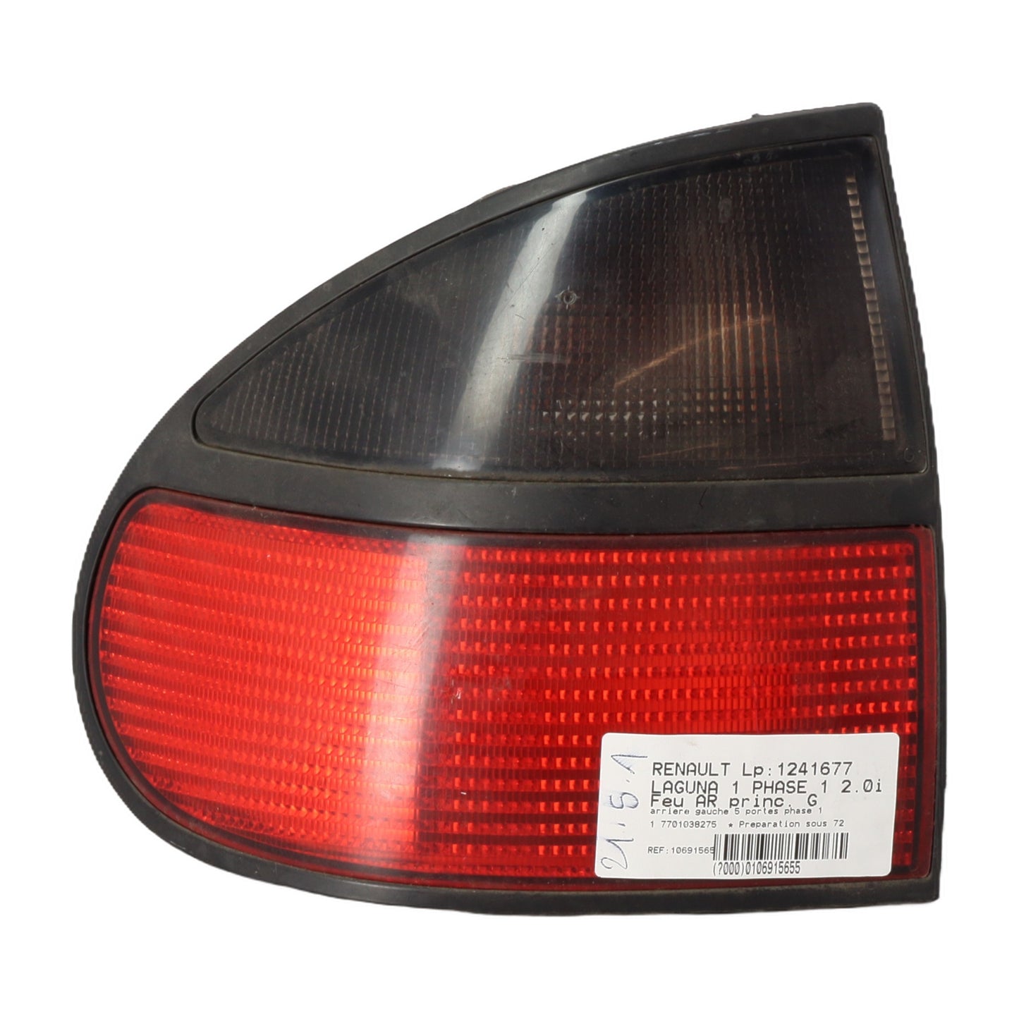 Feu arriere principal gauche (feux) - RENAULT LAGUNA 1 PHASE 1