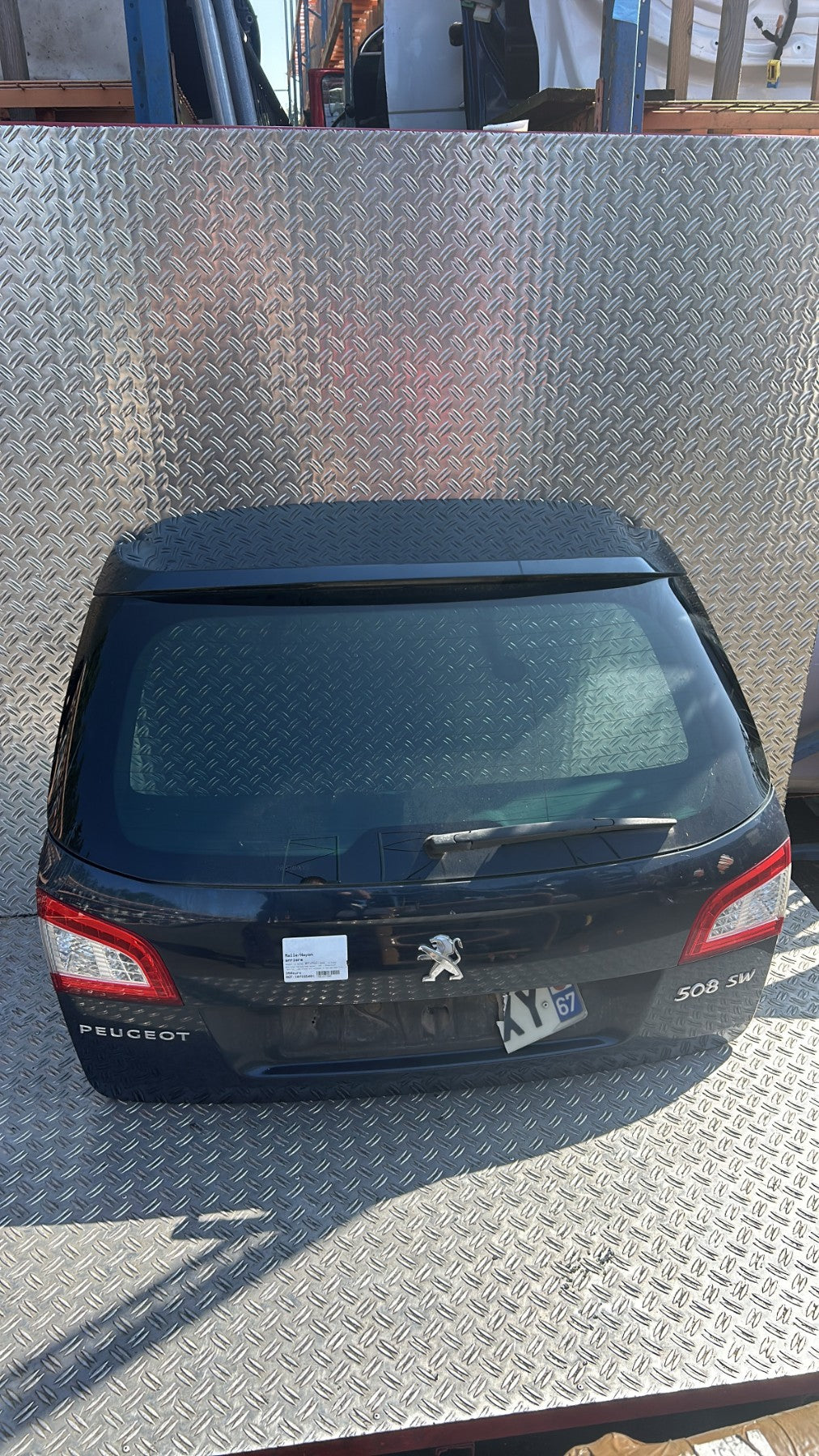 Malle/Hayon arriere - PEUGEOT 508 1 SW PHASE 1 BREAK (2012)