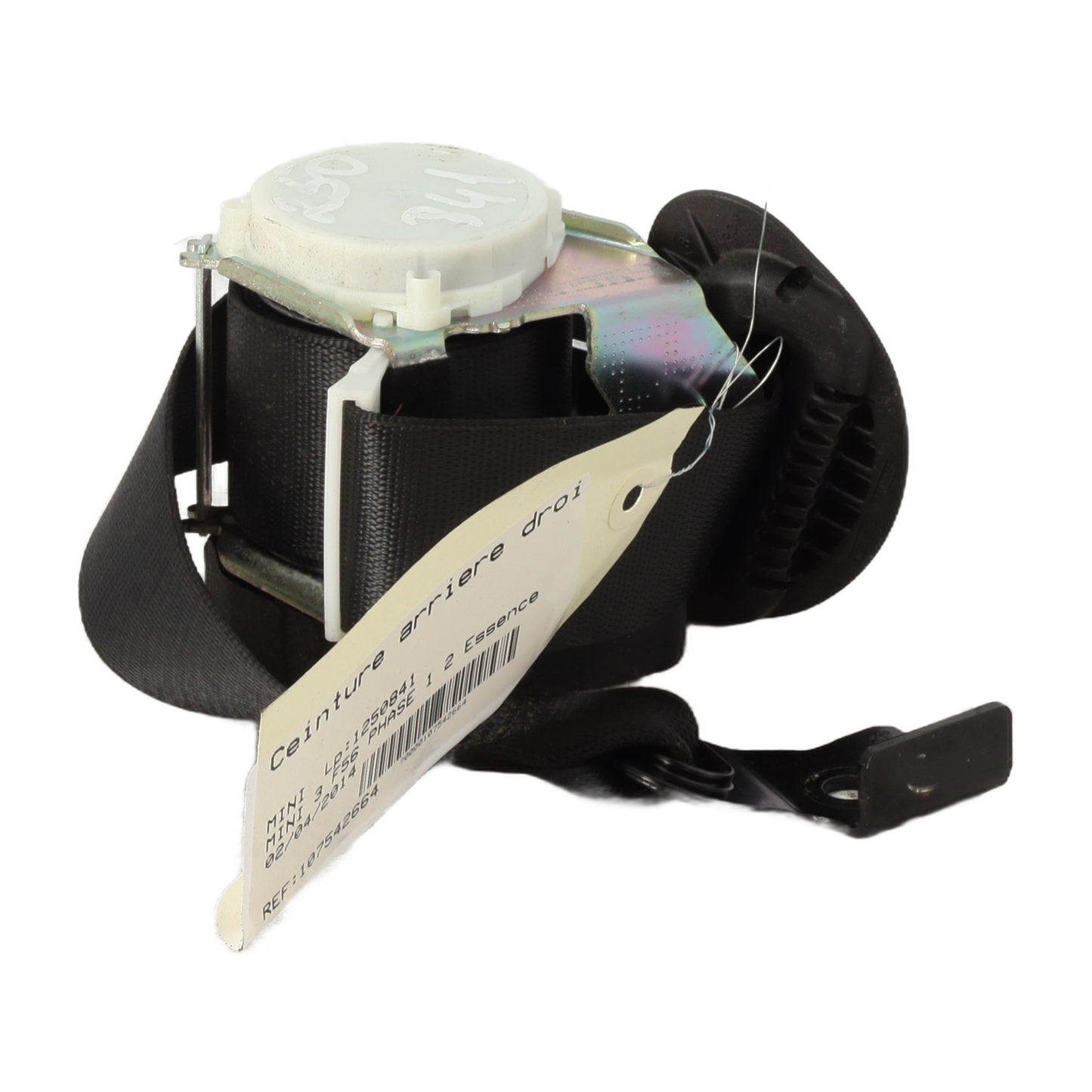 Ceinture arriere droit