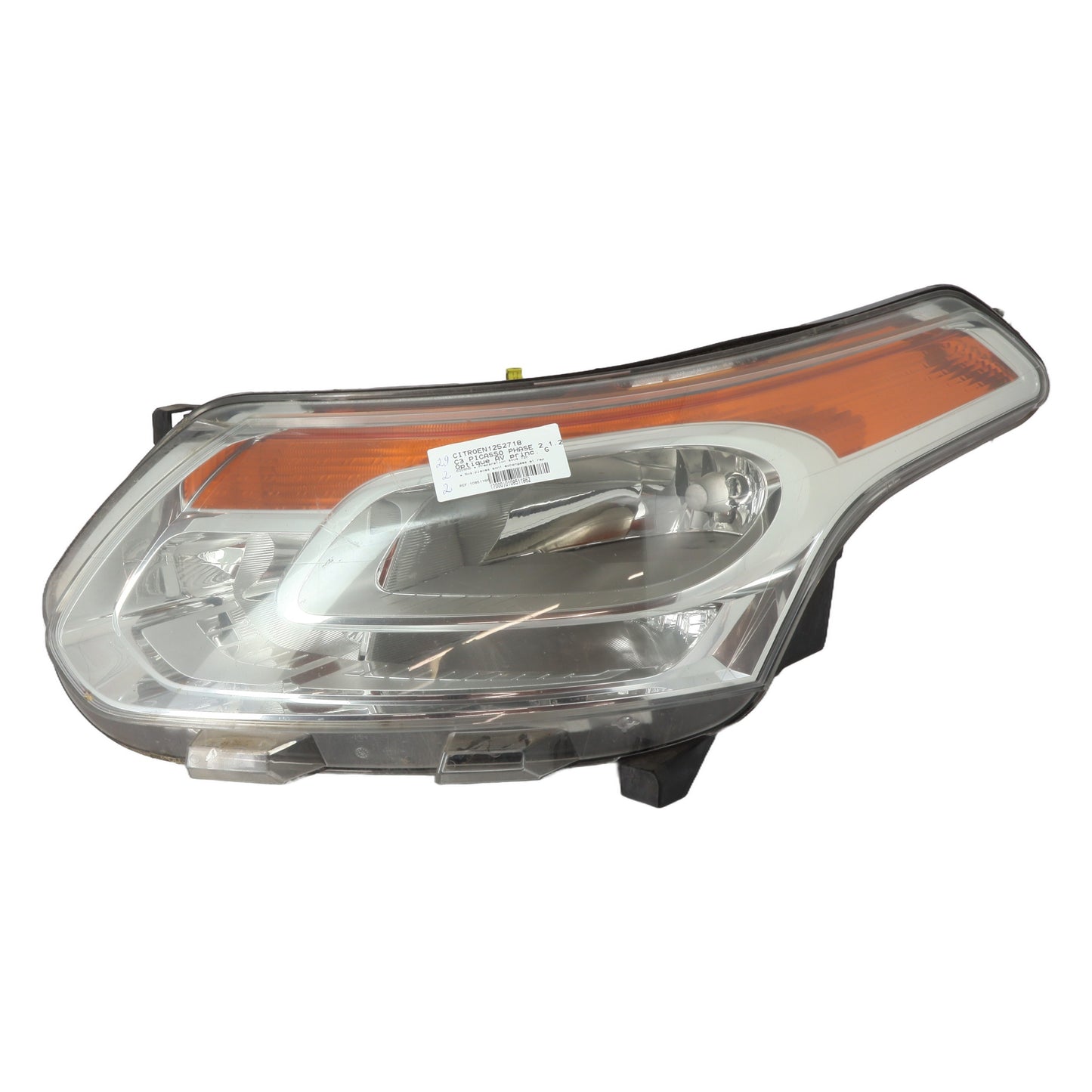 Optique avant principal gauche (feux)(phare) - CITROEN C3 PICASSO PHASE 2