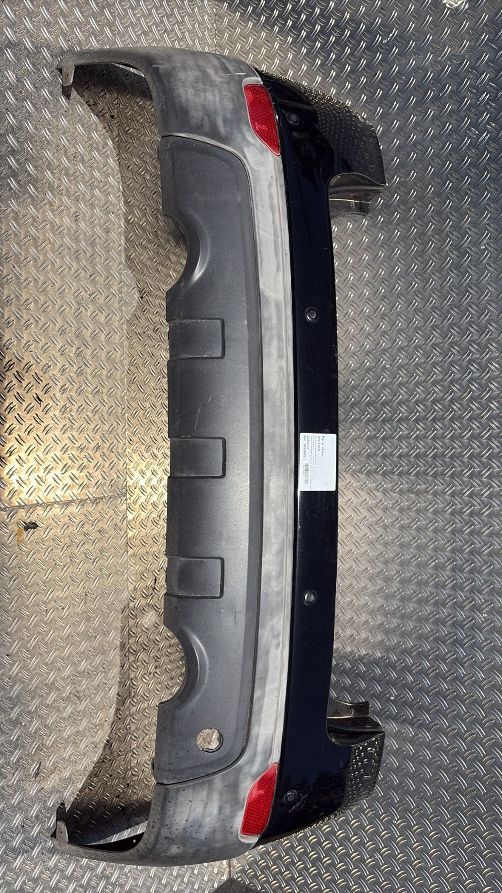 Pare choc arriere - CHEVROLET CAPTIVA PHASE 1 2008.0