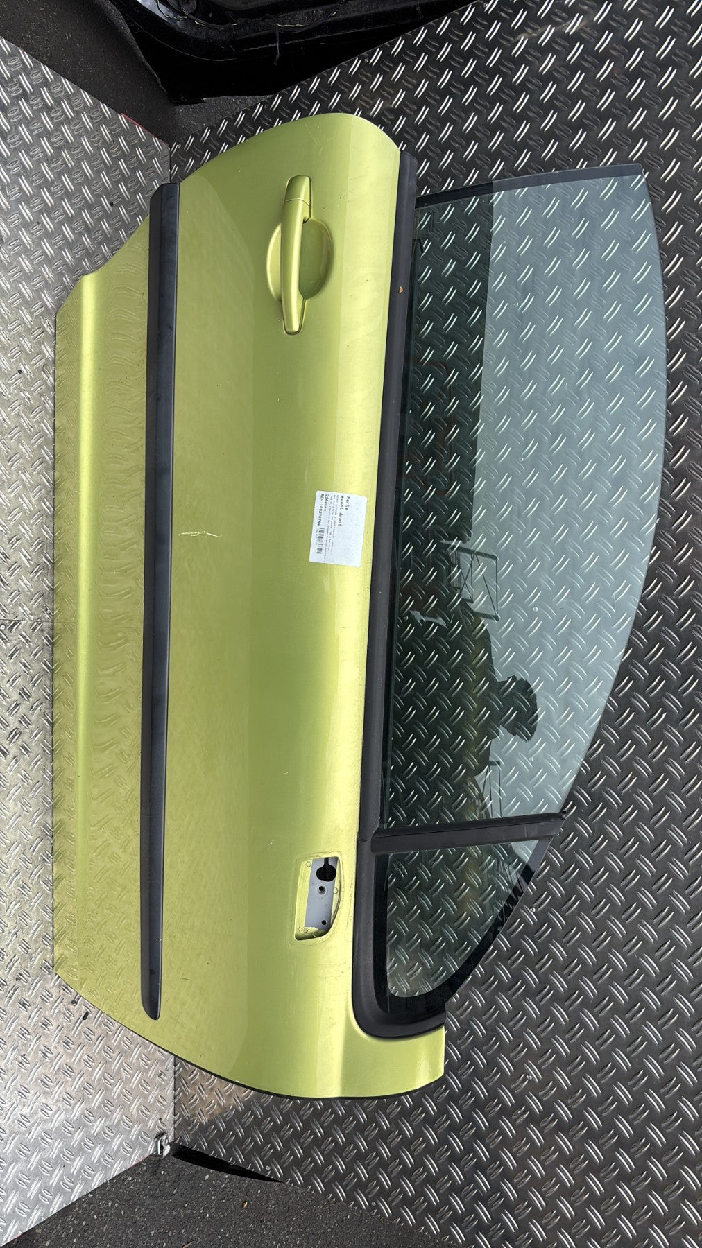 Porte avant droit - PEUGEOT 207 PHASE 1 CABRIOLET 2009.0
