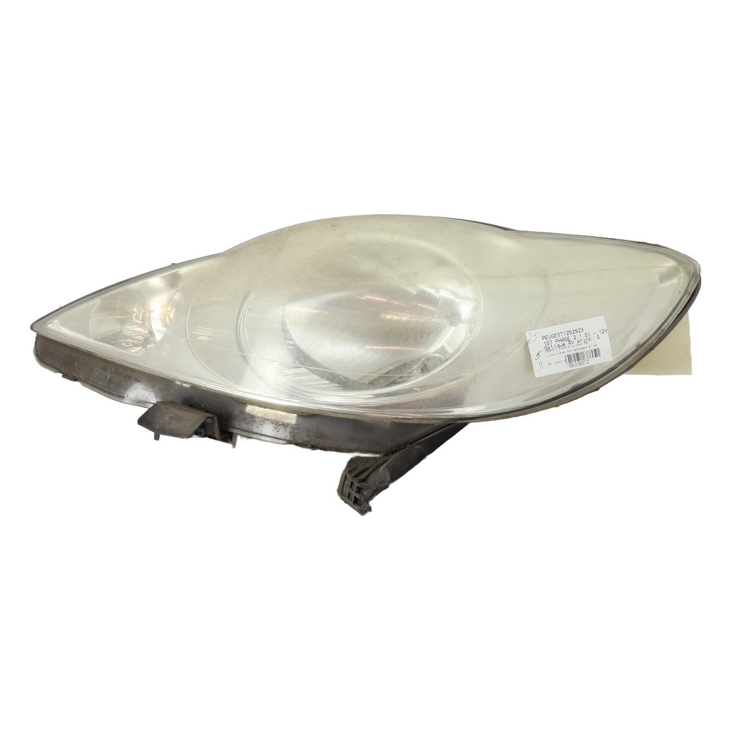 Optique avant principal gauche (feux)(phare) - PEUGEOT 107 PHASE 2