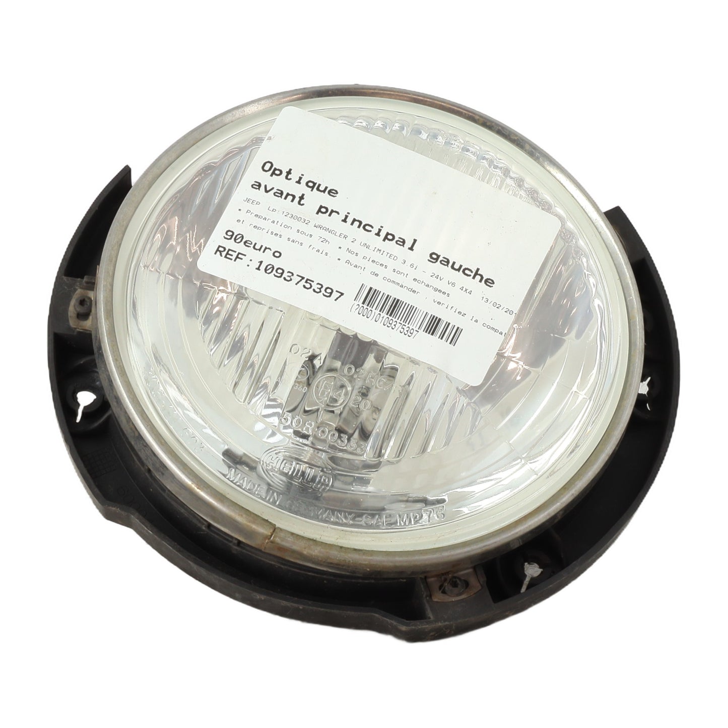 Optique avant principal gauche (feux)(phare) - JEEP WRANGLER 2 UNLIMITED