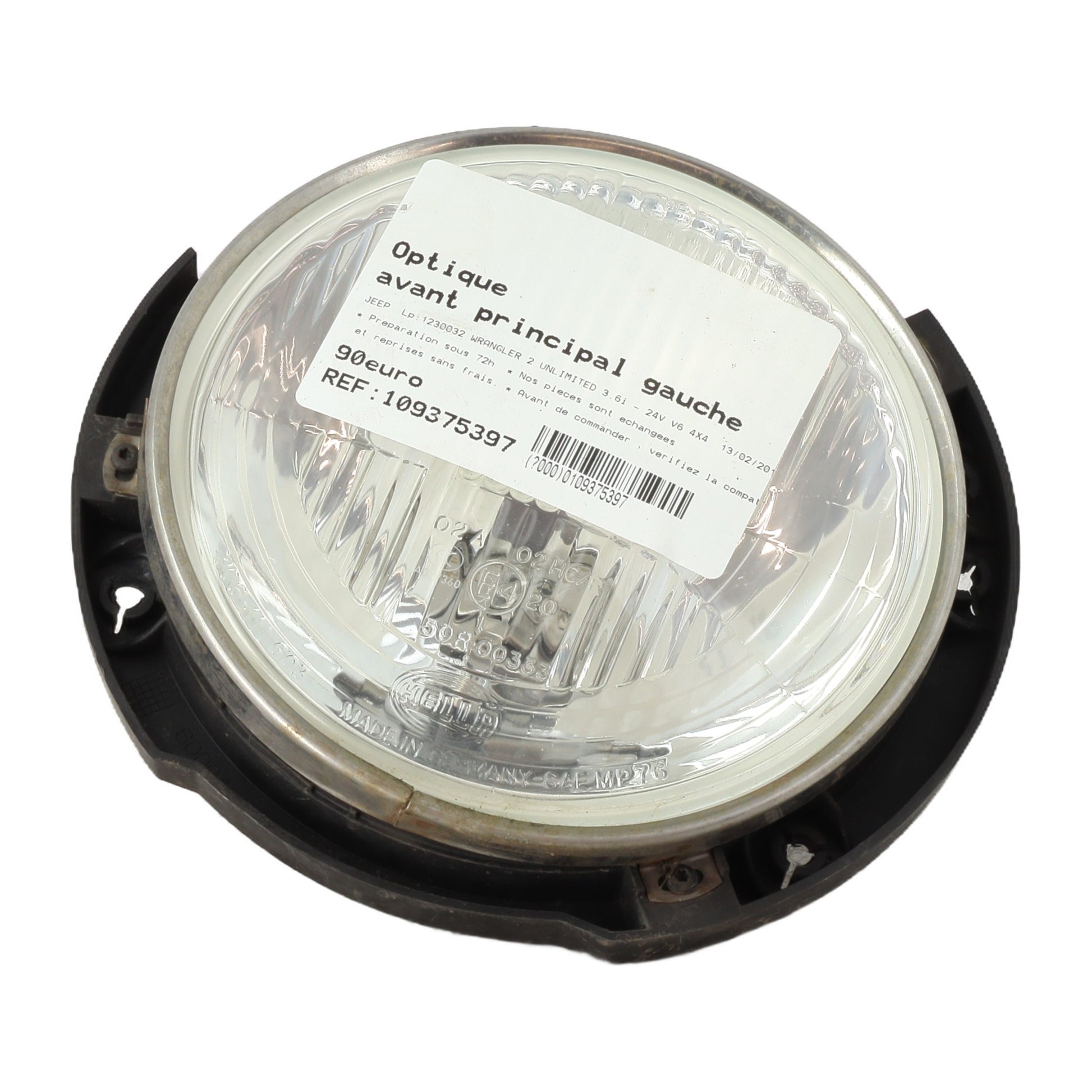 Optique avant principal gauche (feux)(phare)
