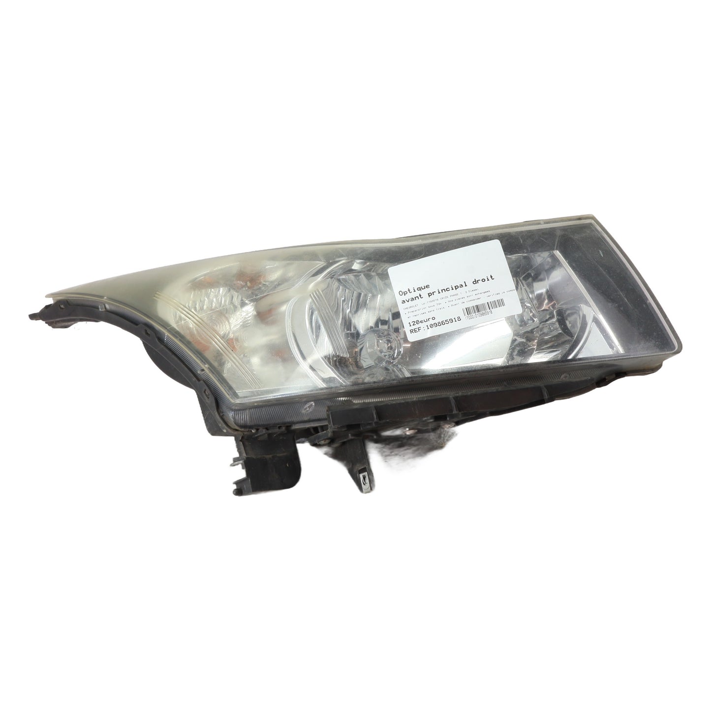 Optique avant principal droit (feux)(phare) - CHEVROLET CRUZE PHASE 1