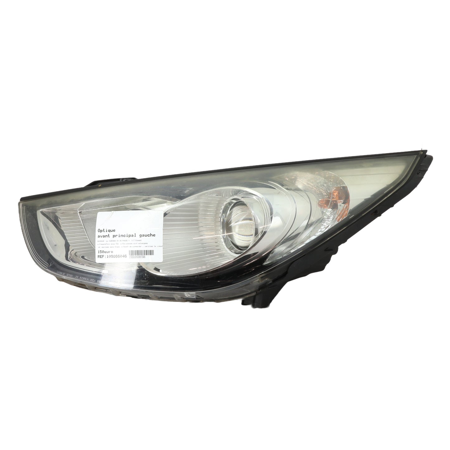 Optique avant principal gauche (feux)(phare) - HYUNDAI IX 35 PHASE 1