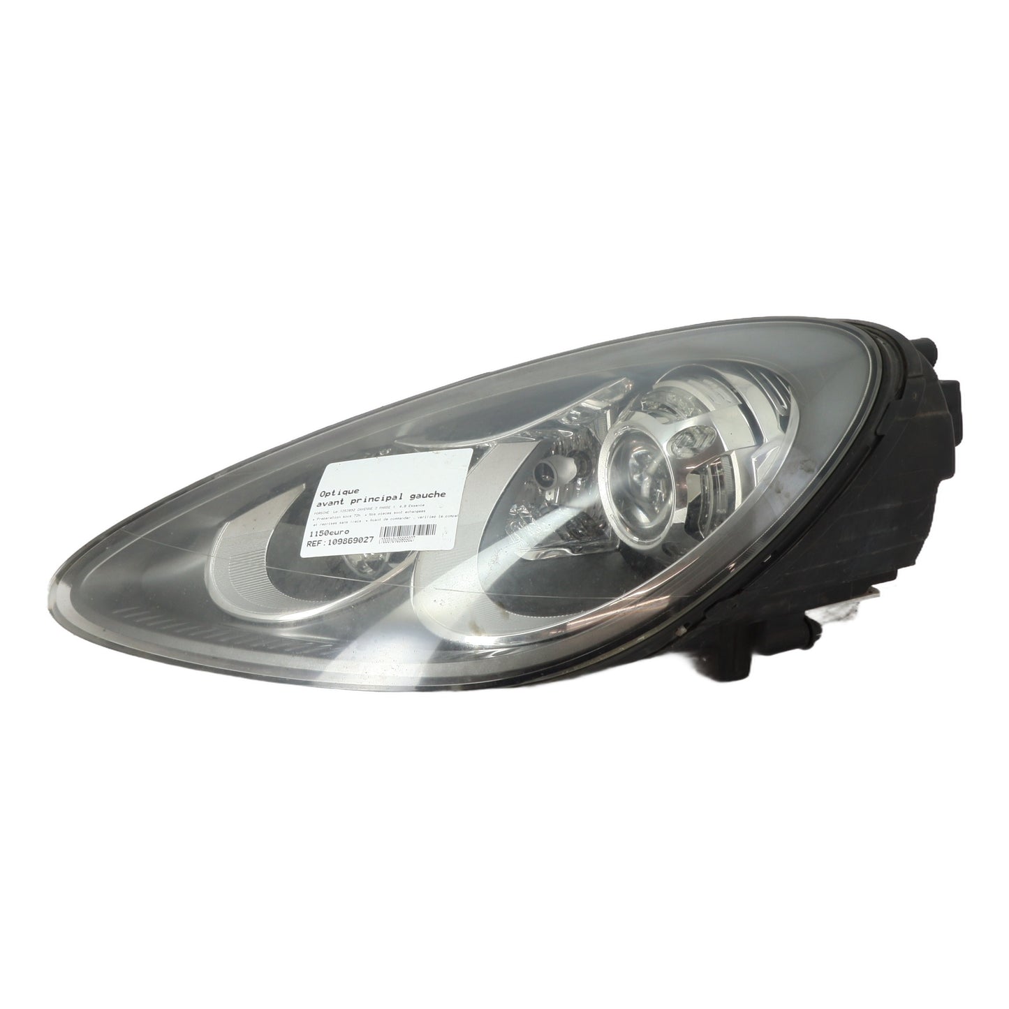 Optique avant principal gauche (feux)(phare) - PORSCHE CAYENNE 2 PHASE 1