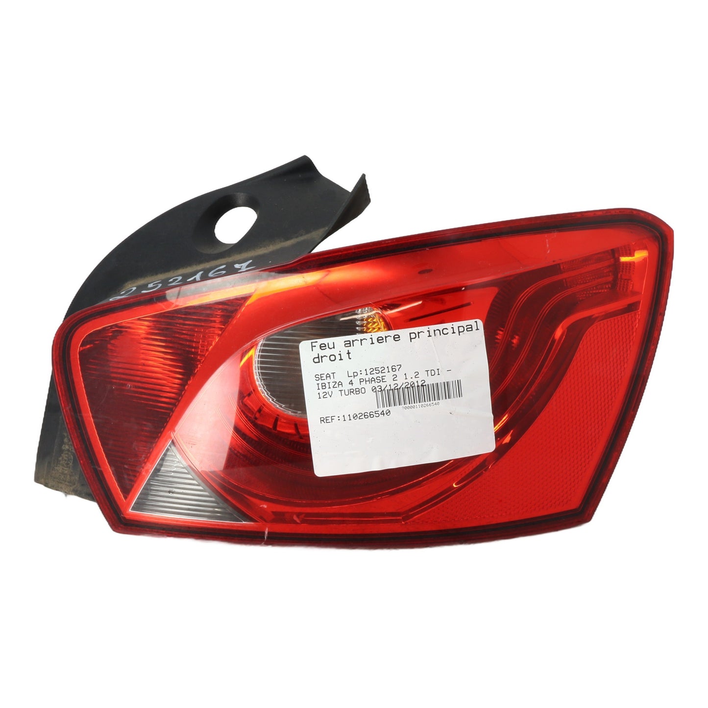 Feu arriere principal droit (feux) - SEAT IBIZA 4 PHASE 2