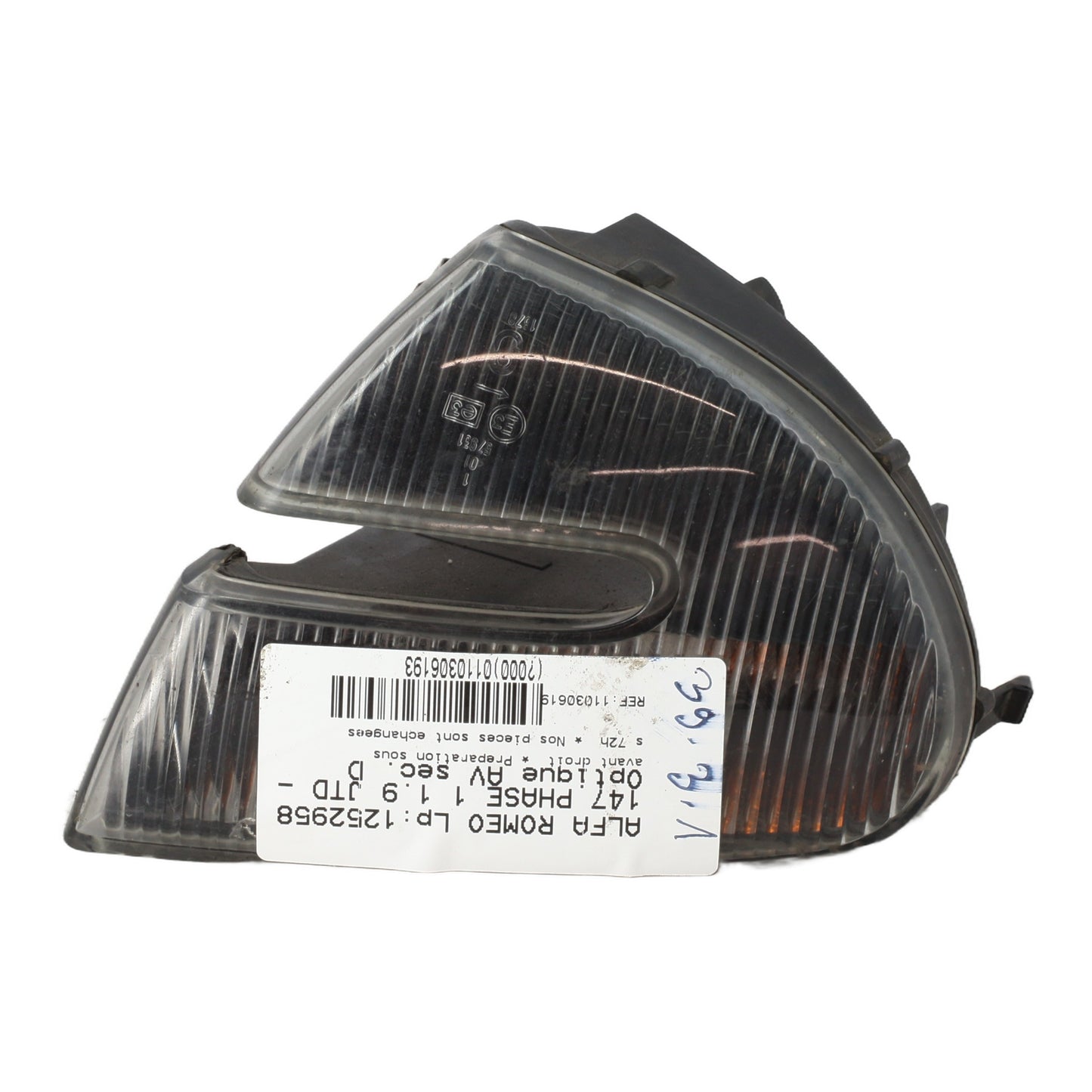 Optique avant secondaire droit (feux)(clignotant) - ALFA ROMEO 147 PHASE 1