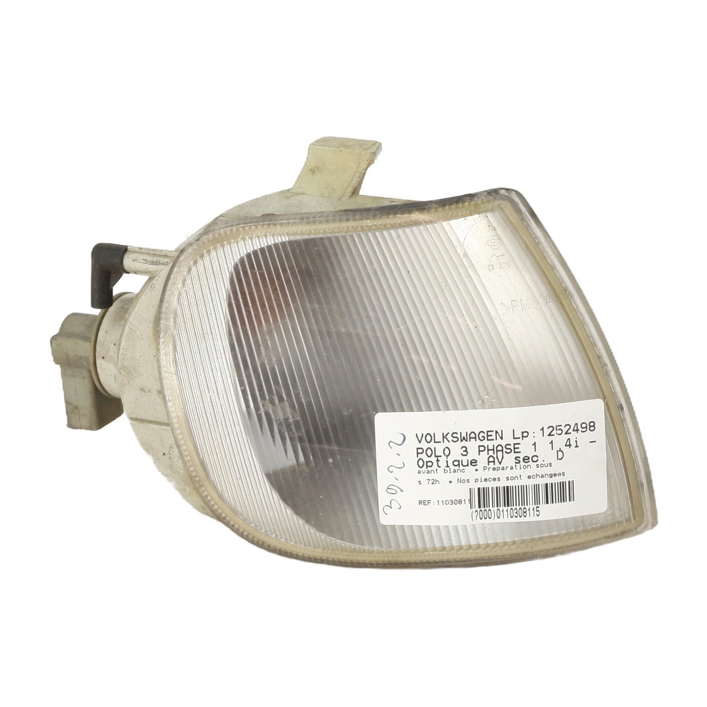 Optique avant secondaire droit (feux)(clignotant) - VOLKSWAGEN POLO 3 PHASE 1