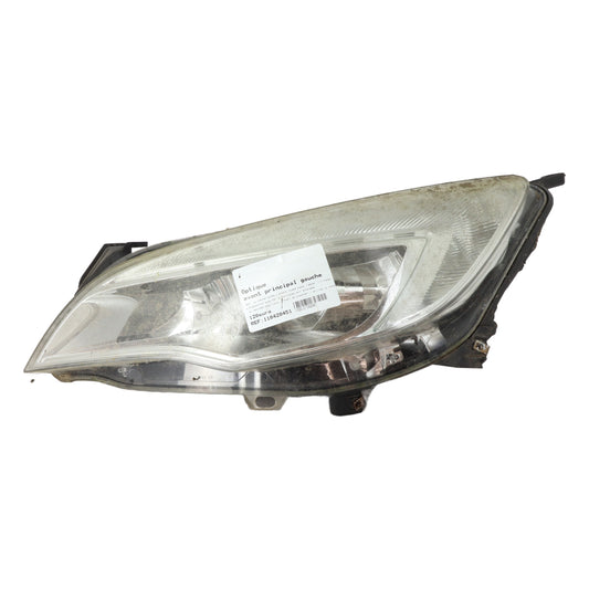 Optique avant principal gauche (feux)(phare) - OPEL ASTRA J SPORTS TOURER PHASE 1 BREAK