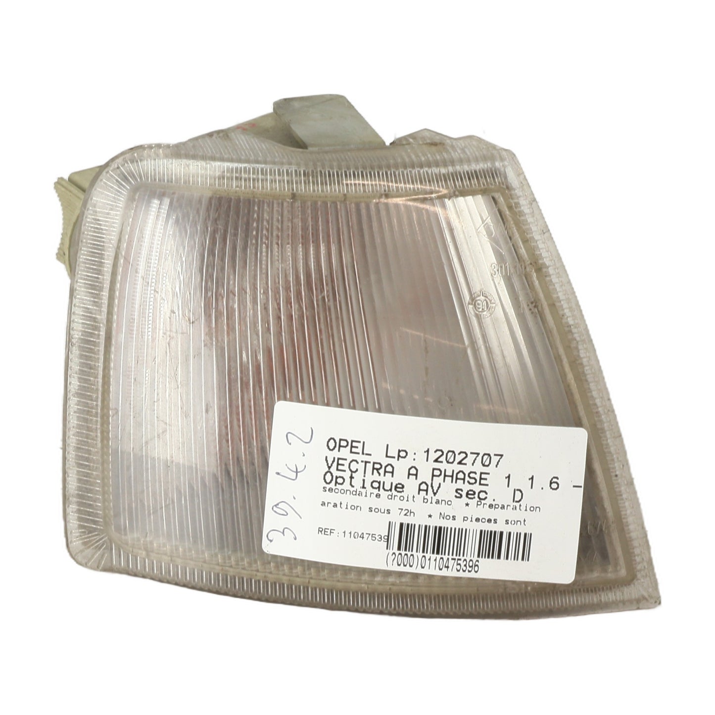 Optique avant secondaire droit (feux)(clignotant) - OPEL VECTRA A PHASE 1