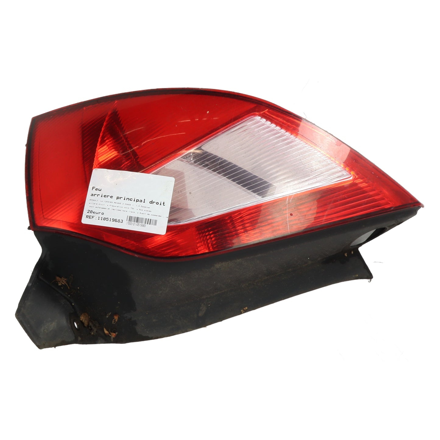 Feu arriere principal droit (feux) - RENAULT MEGANE 2 PHASE 1