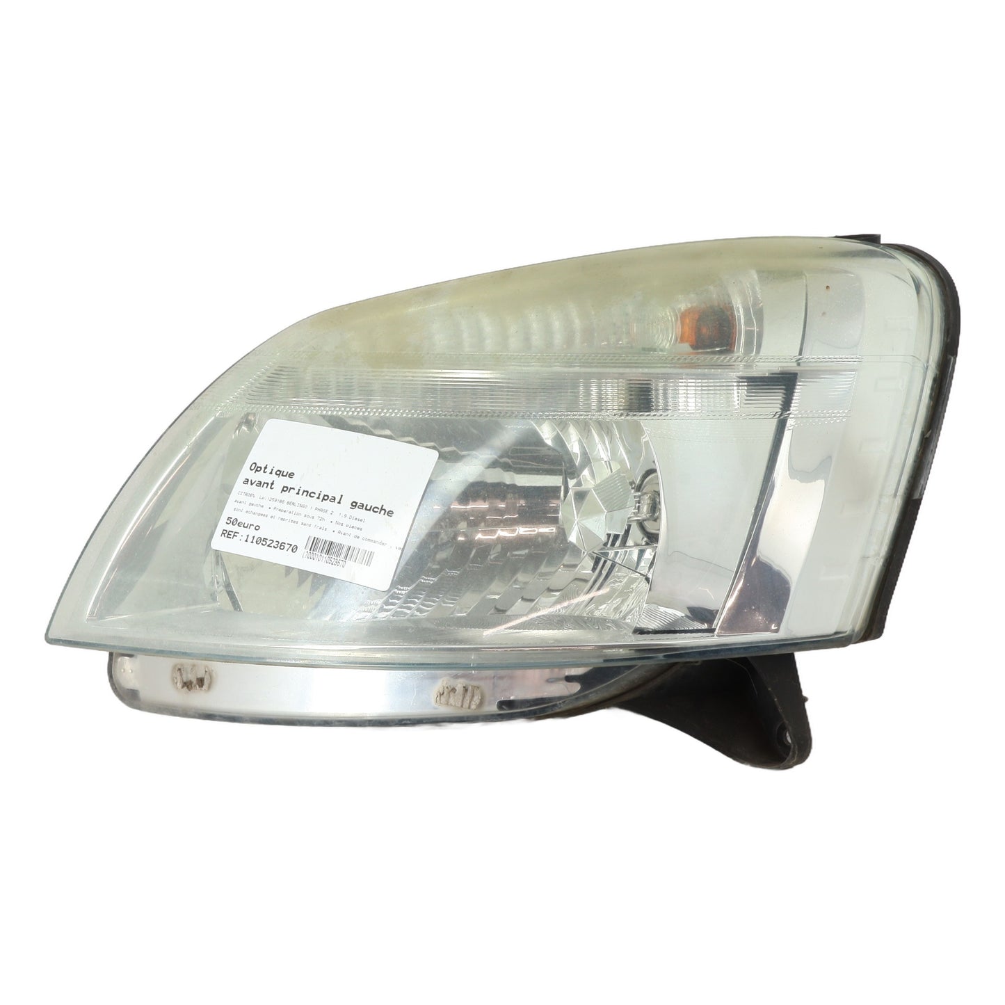 Optique avant principal gauche (feux)(phare) - CITROEN BERLINGO 1 PHASE 2