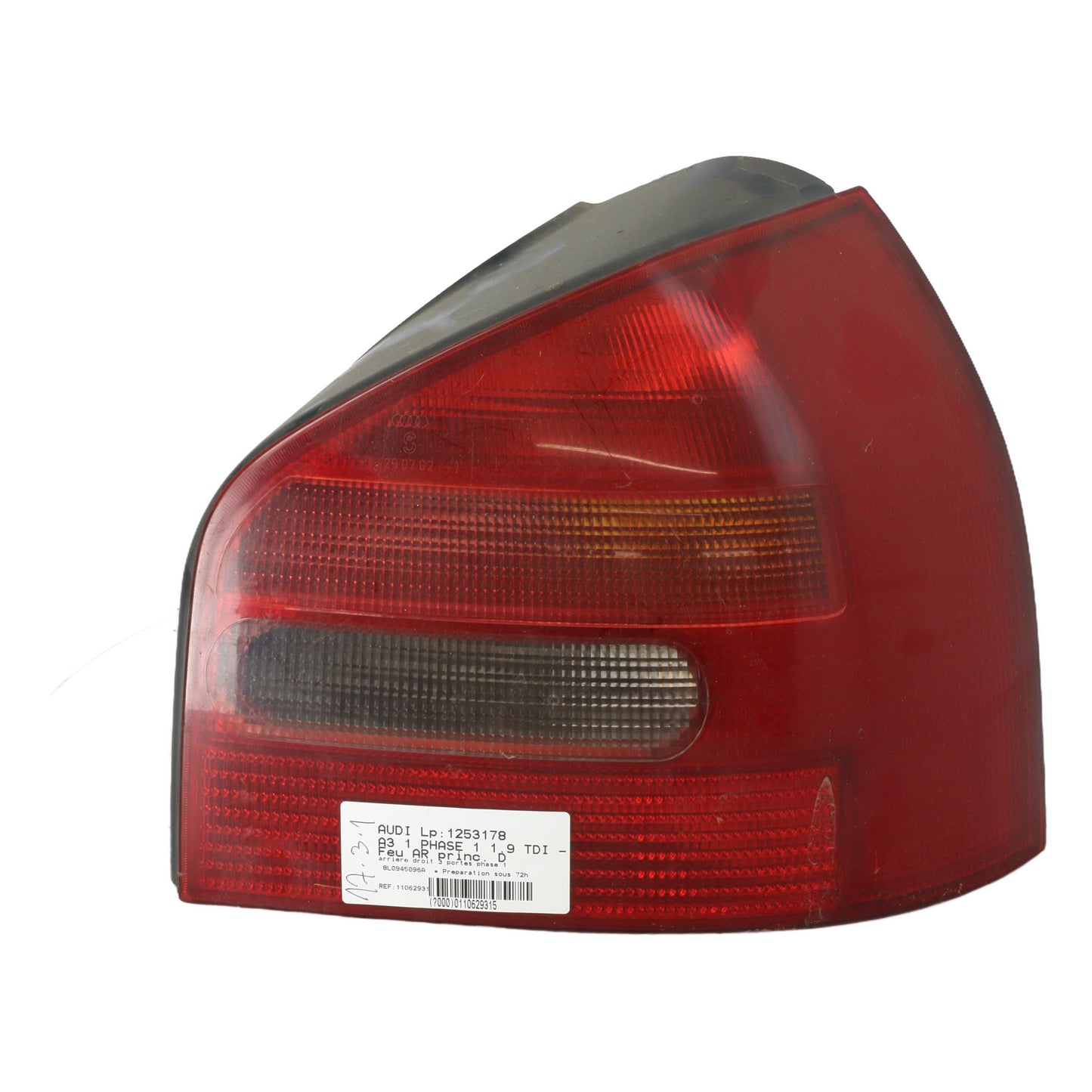 Feu arriere principal droit (feux) - AUDI A3 1 PHASE 1