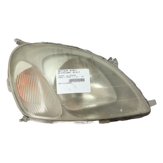 Optique avant principal droit (feux)(phare) - TOYOTA YARIS 1 PHASE 1