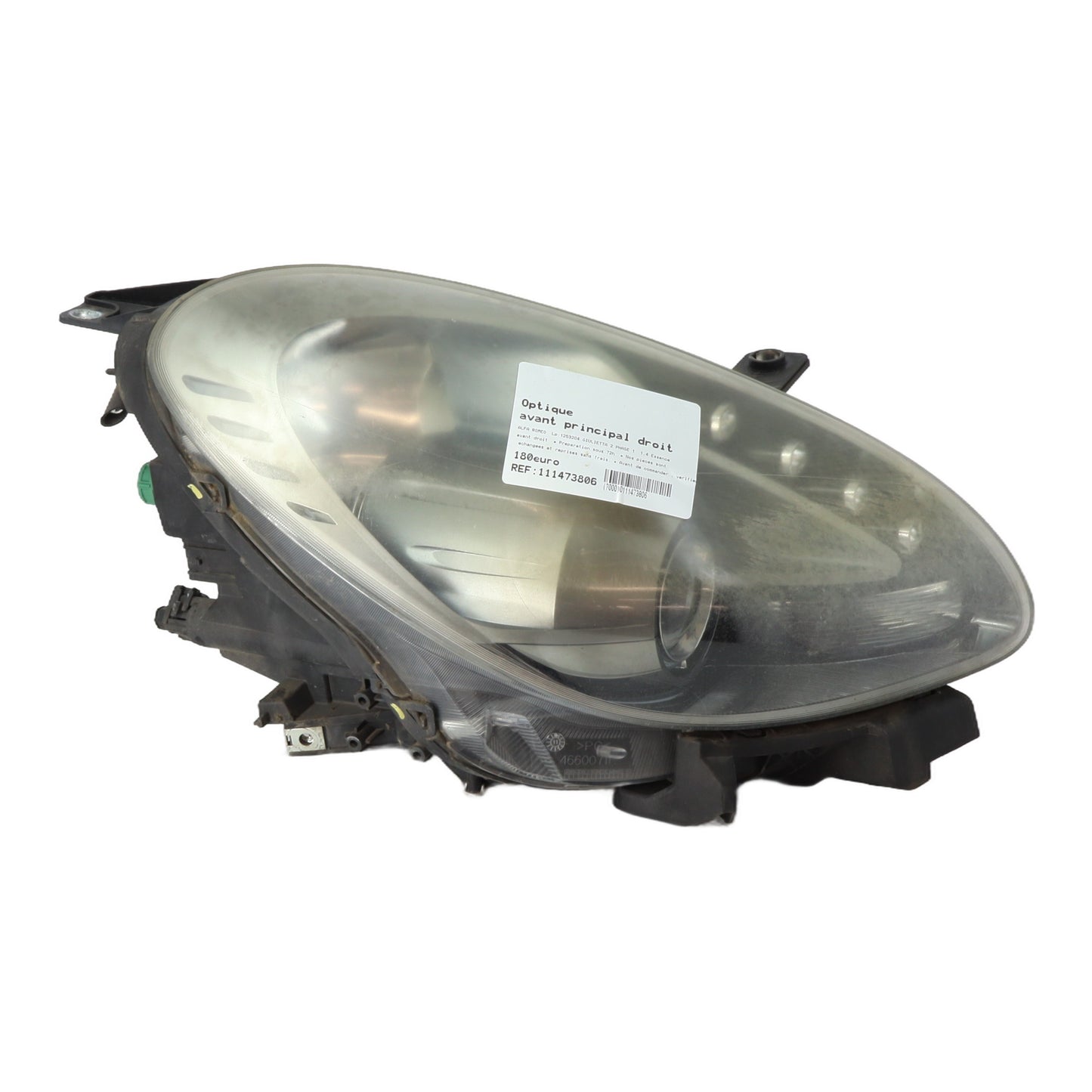 Optique avant principal droit (feux)(phare) - ALFA ROMEO GIULIETTA 2 PHASE 1