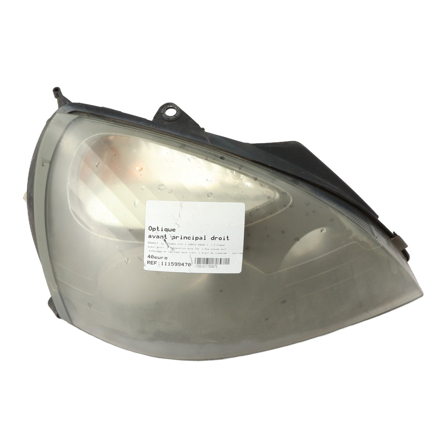 Optique avant principal droit (feux)(phare) - RENAULT CLIO 2 CAMPUS PHASE 1