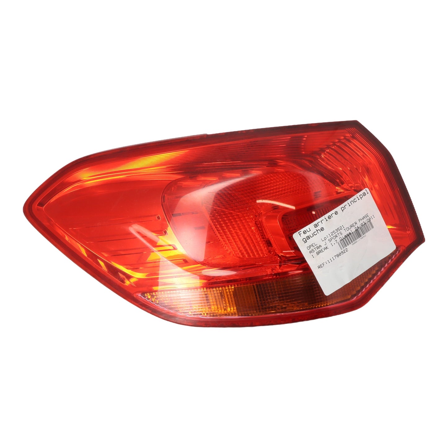 Feu arriere principal gauche (feux) - OPEL ASTRA J SPORTS TOURER PHASE 1 BREAK