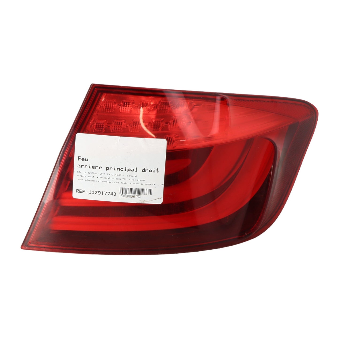 Feu arriere principal droit (feux) - BMW SERIE 5 F10 PHASE 1