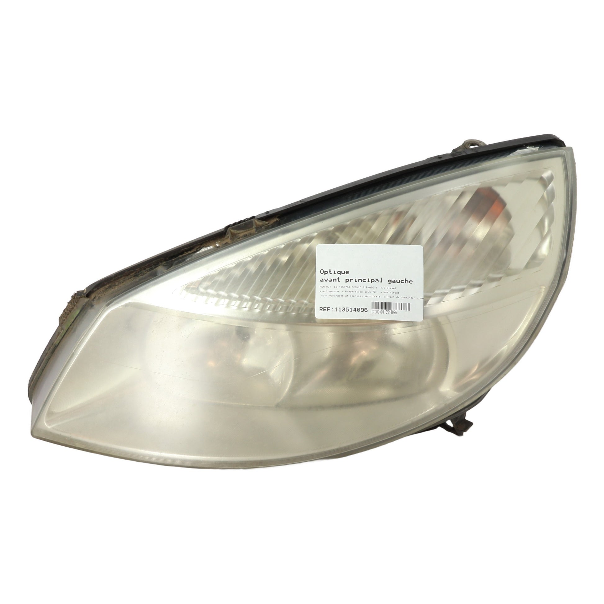 Optique avant principal gauche (feux)(phare)