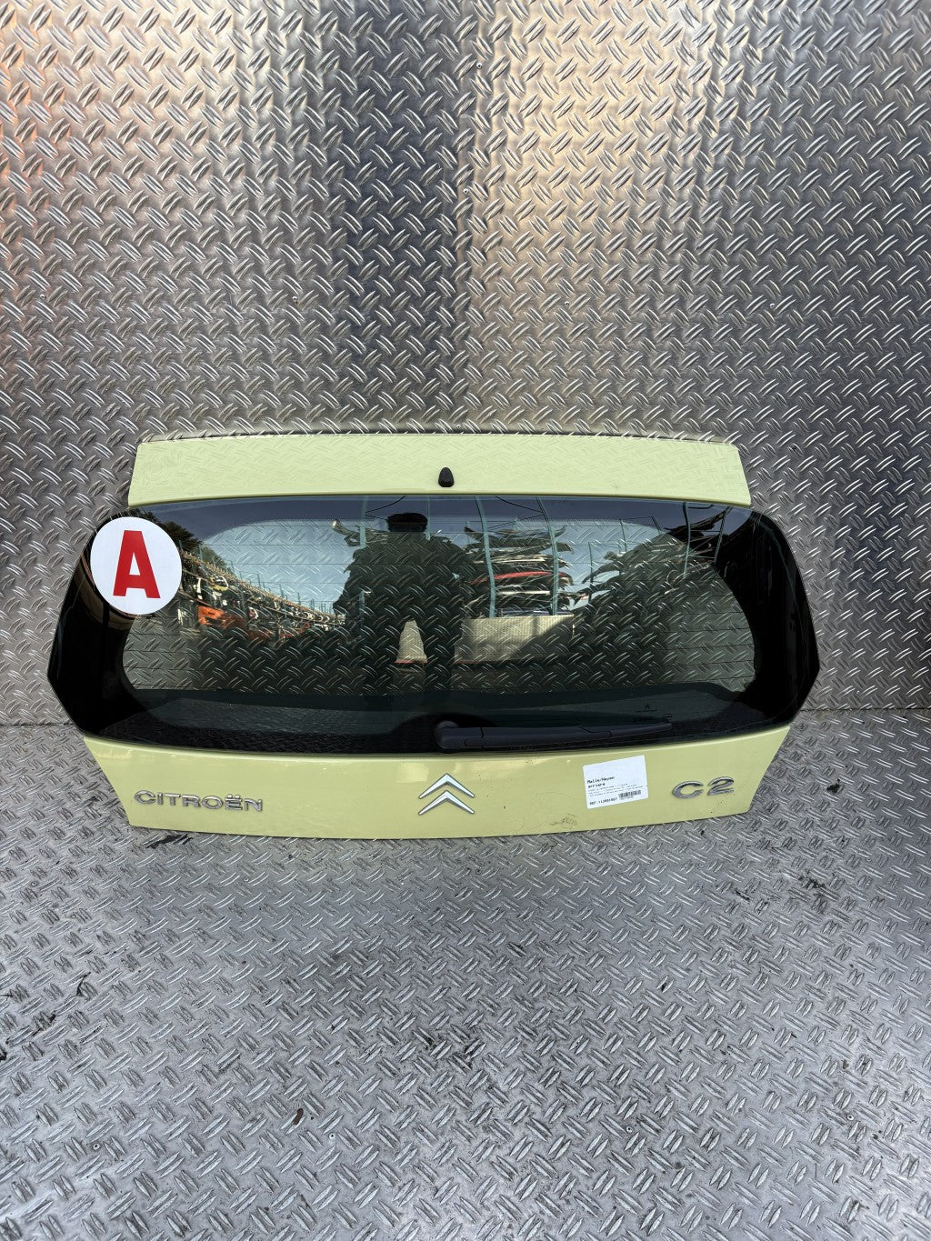 Malle/Hayon arriere - CITROEN C2 PHASE 1 (2007)