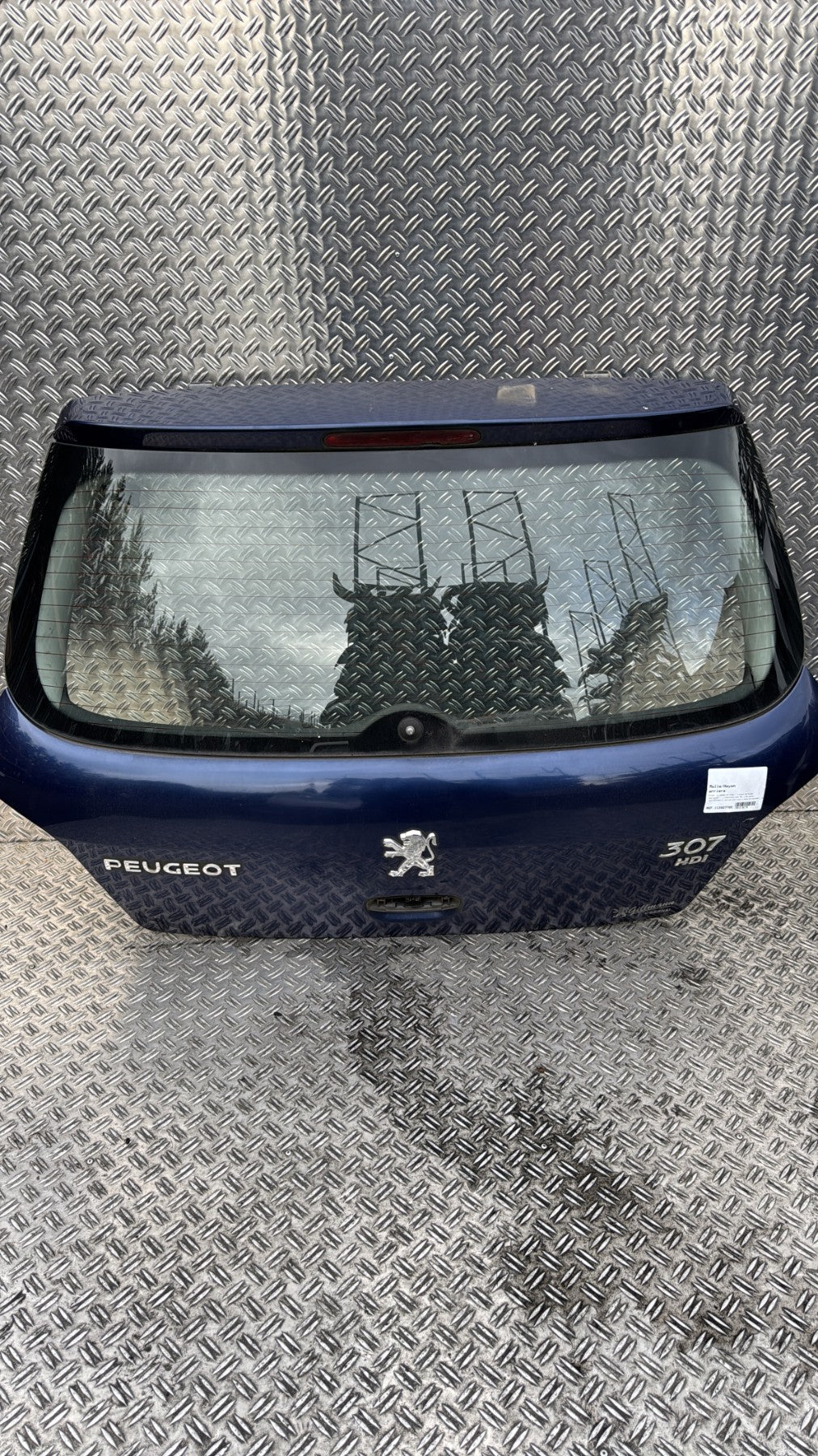 Malle/Hayon arriere - PEUGEOT 307 PHASE 1 (2001)