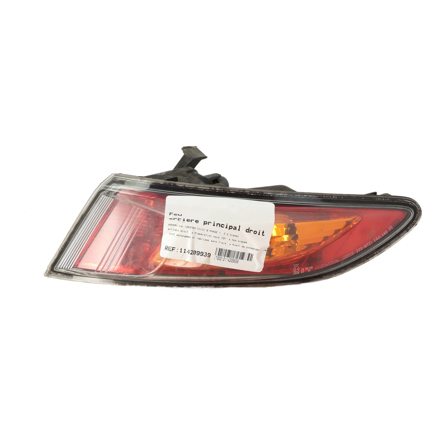 Feu arriere principal droit (feux) - HONDA CIVIC 8 PHASE 1