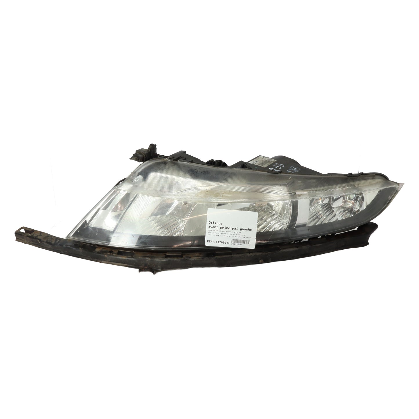 Optique avant principal gauche (feux)(phare) - HONDA CIVIC 8 PHASE 1