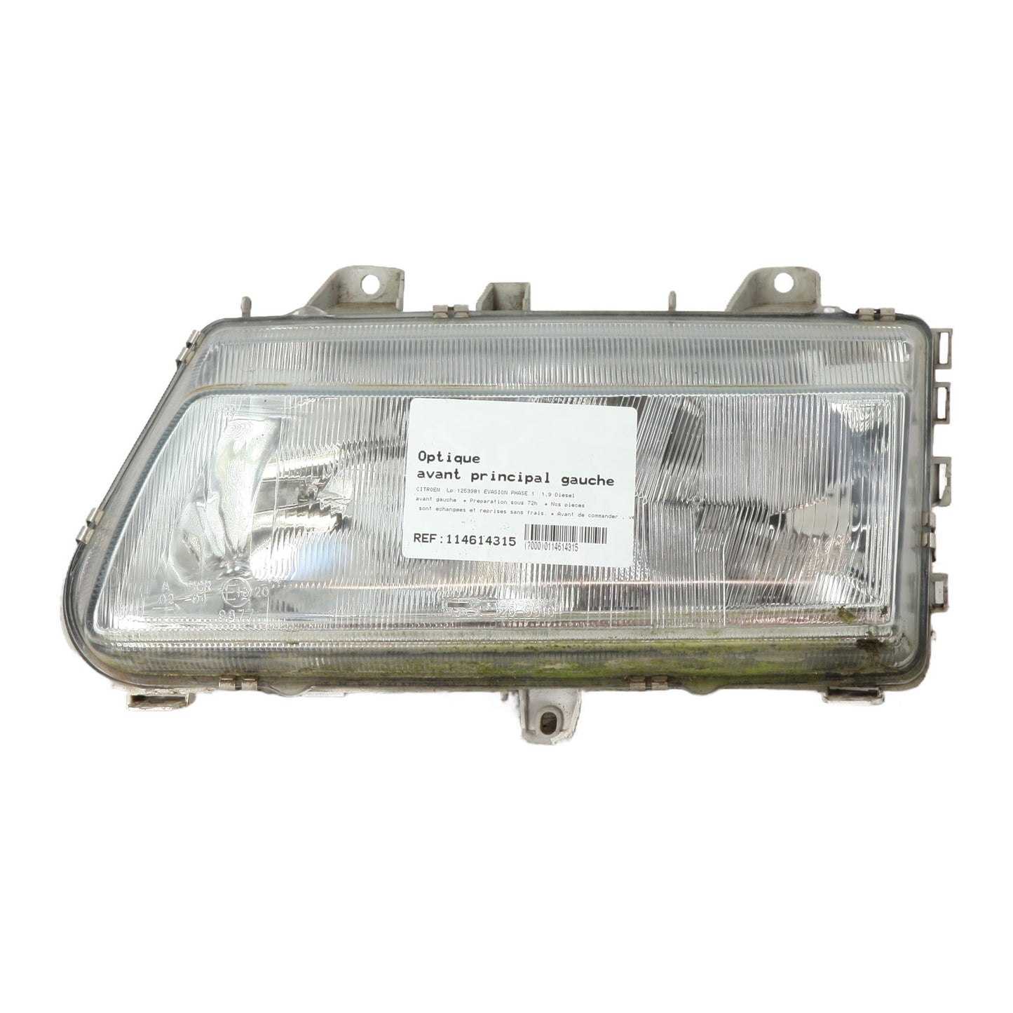 Optique avant principal gauche (feux)(phare) - CITROEN EVASION PHASE 1