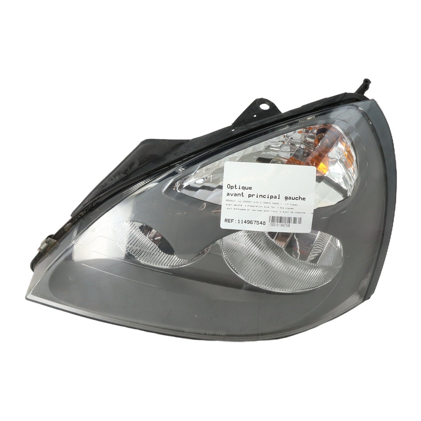 Optique avant principal gauche (feux)(phare) - RENAULT CLIO 2 CAMPUS PHASE 1