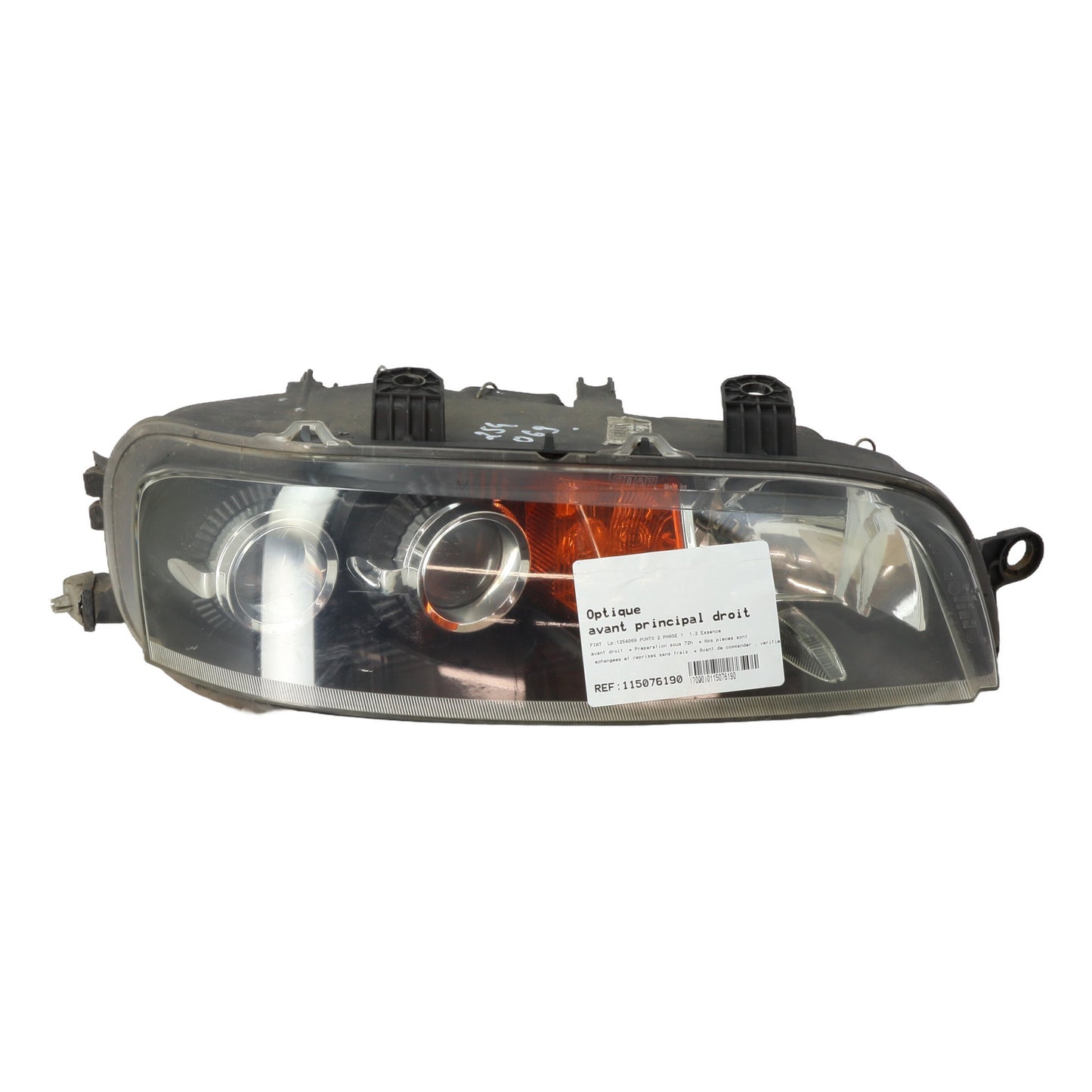 Optique avant principal droit (feux)(phare) - FIAT PUNTO 2 PHASE 1