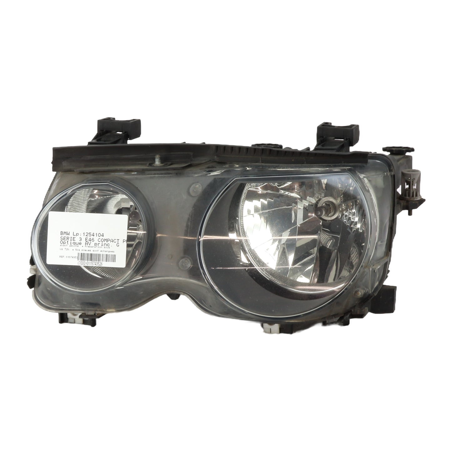 Optique avant principal gauche (feux)(phare) - BMW SERIE 3 E46 COMPACT PHASE 2