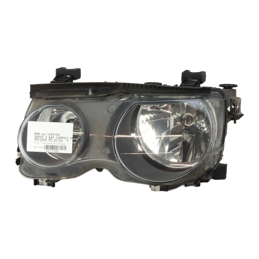 Optique avant principal gauche (feux)(phare) - BMW SERIE 3 E46 COMPACT PHASE 2