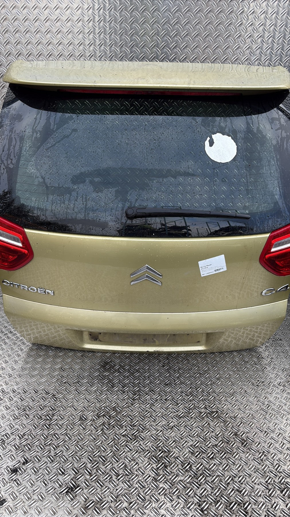 Malle/Hayon arriere - CITROEN C4 PICASSO 1 (2007)