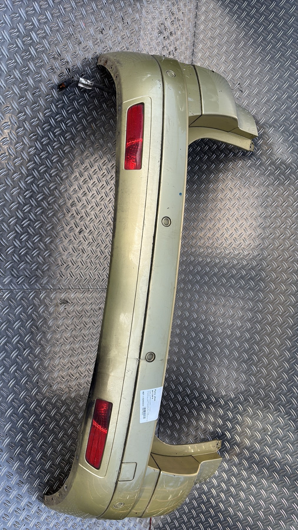 Pare choc arriere - CITROEN C4 PICASSO 1 2007.0