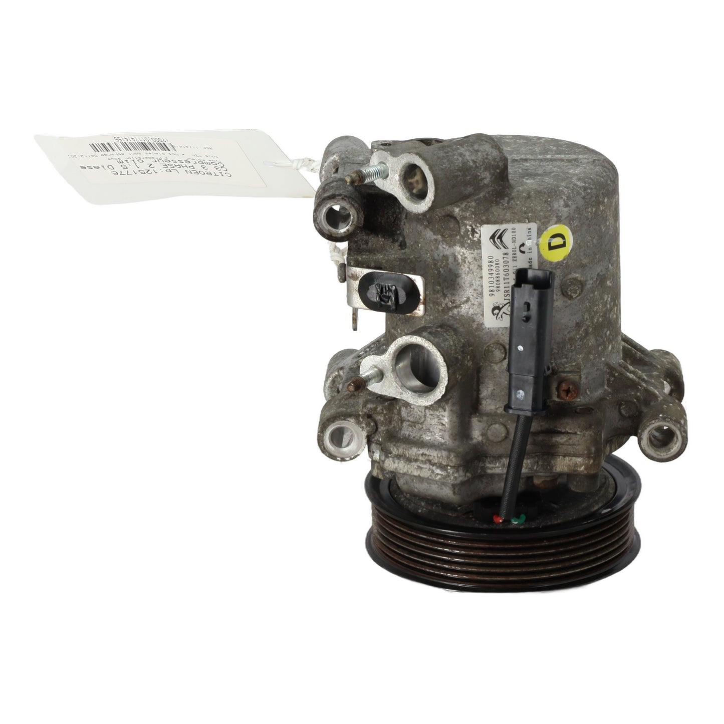Compresseur clim - CITROEN C3 3 PHASE 2 (2021)