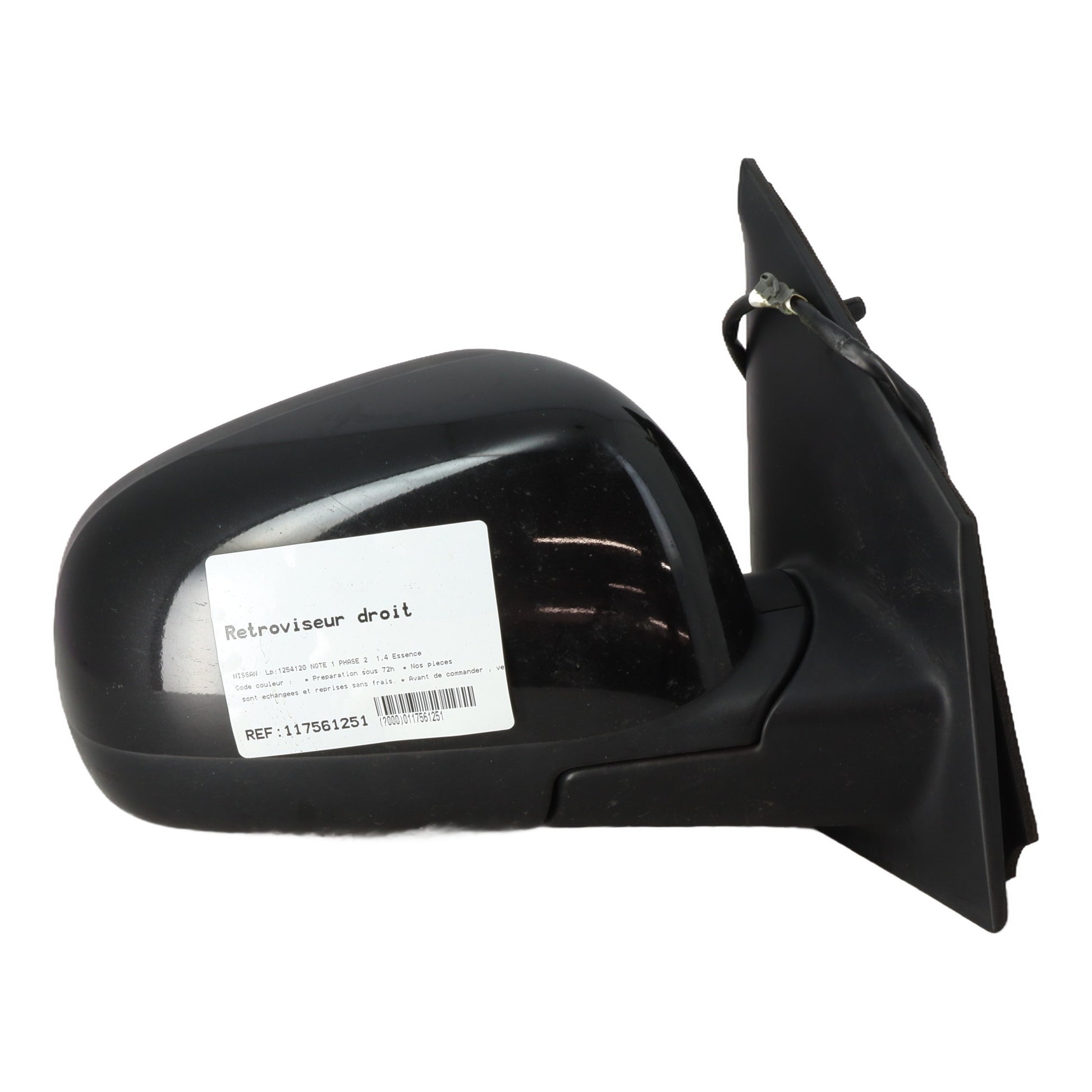 Retroviseur droit - NISSAN NOTE 1 PHASE 2 (2013)