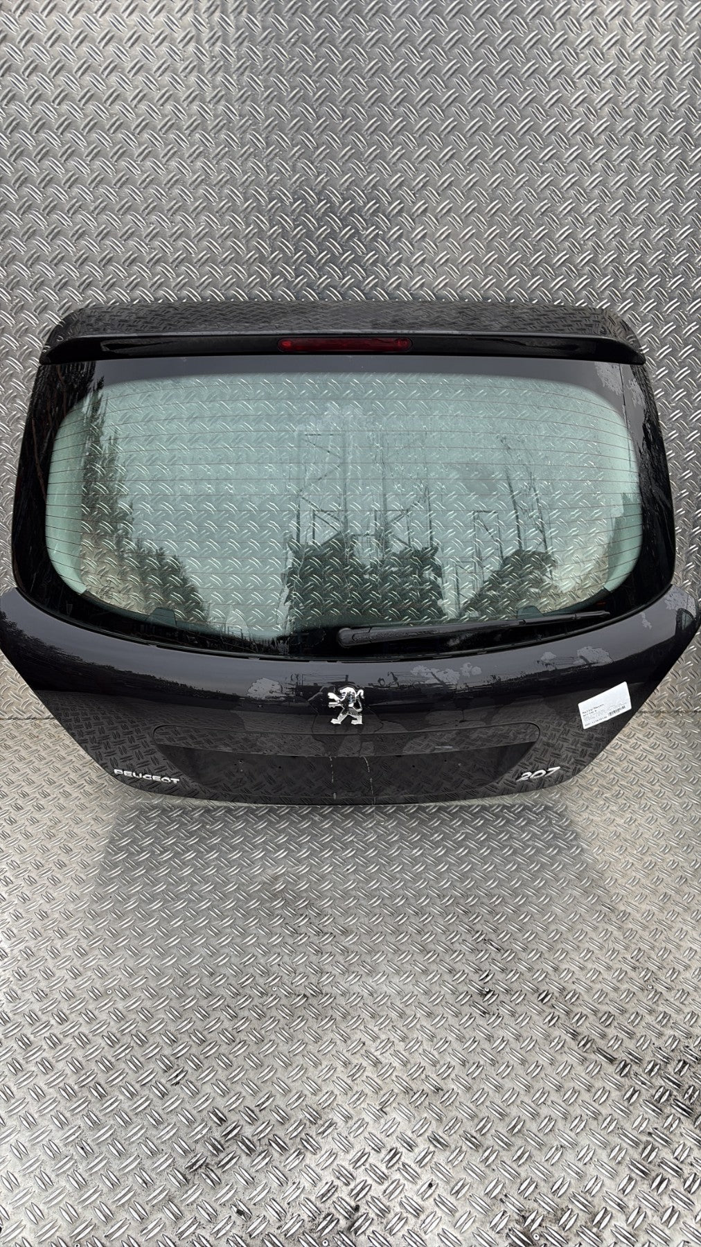 Malle/Hayon arriere - PEUGEOT 207 PHASE 1 (2007)