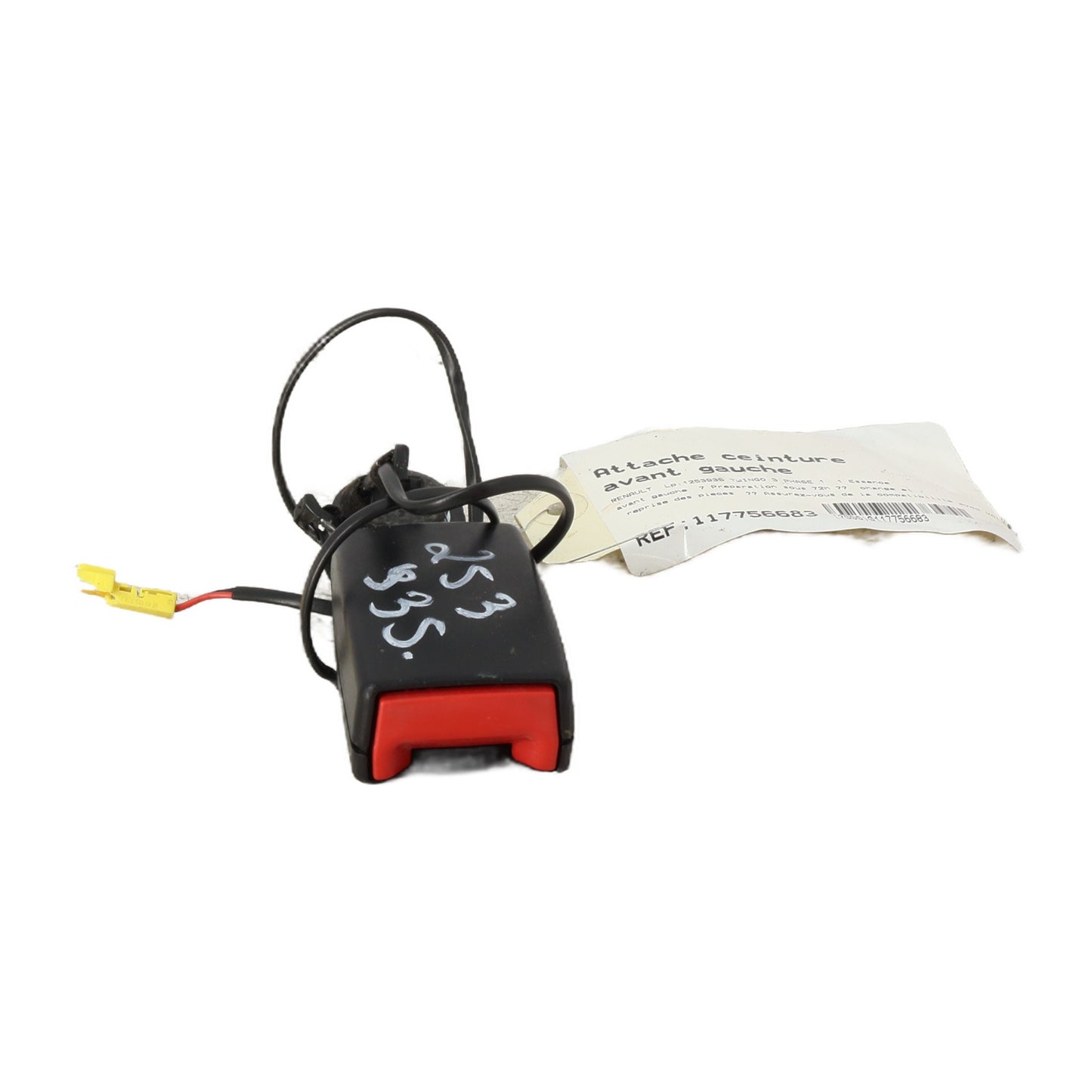 Attache ceinture avant gauche
