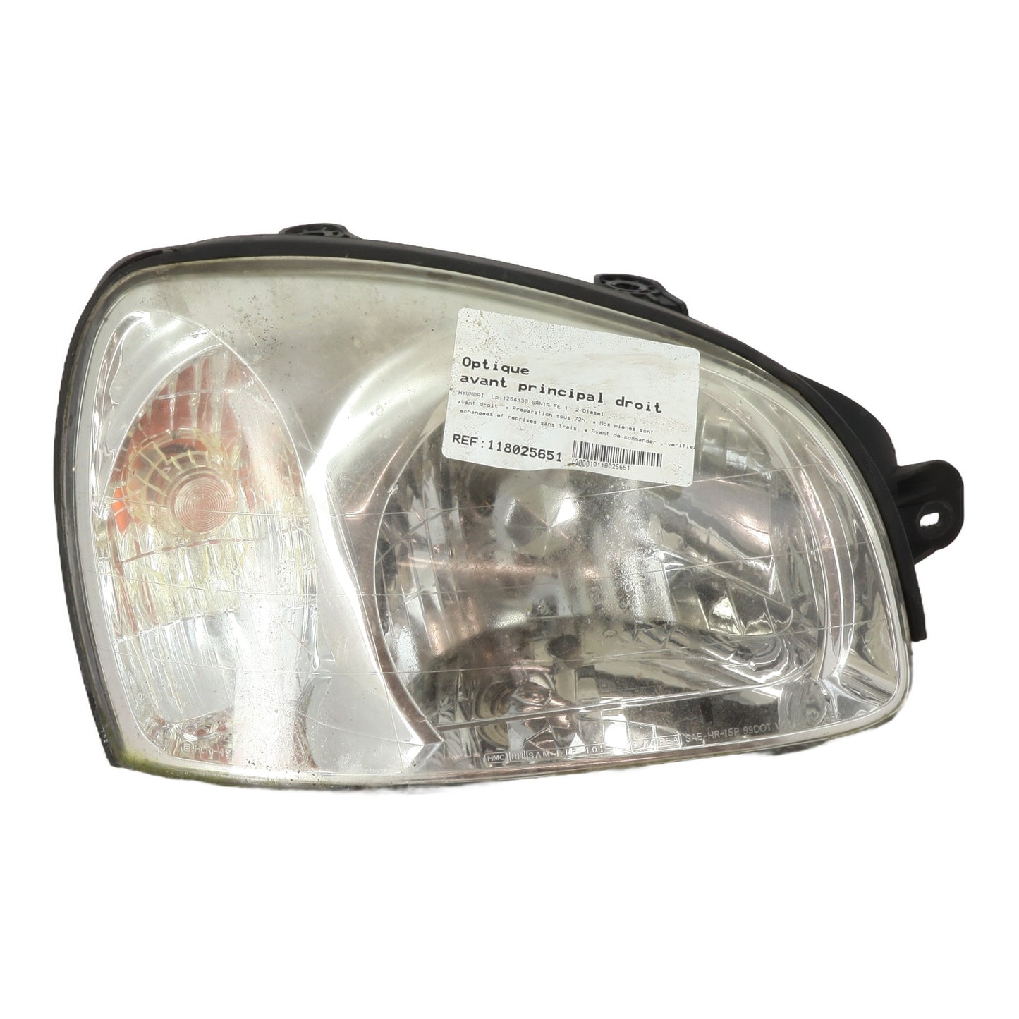 Optique avant principal droit (feux)(phare) - HYUNDAI SANTA FE 1