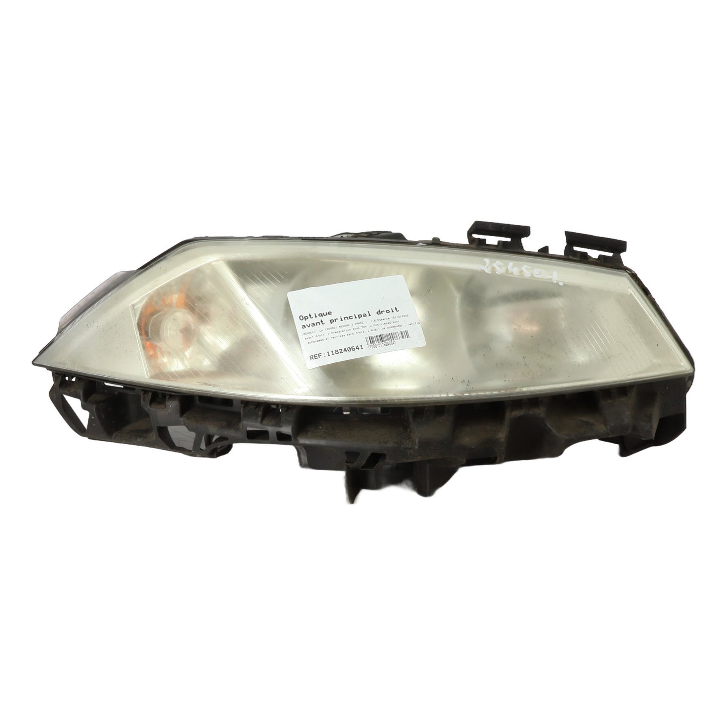 Optique avant principal droit (feux)(phare) - RENAULT MEGANE 2 PHASE 1