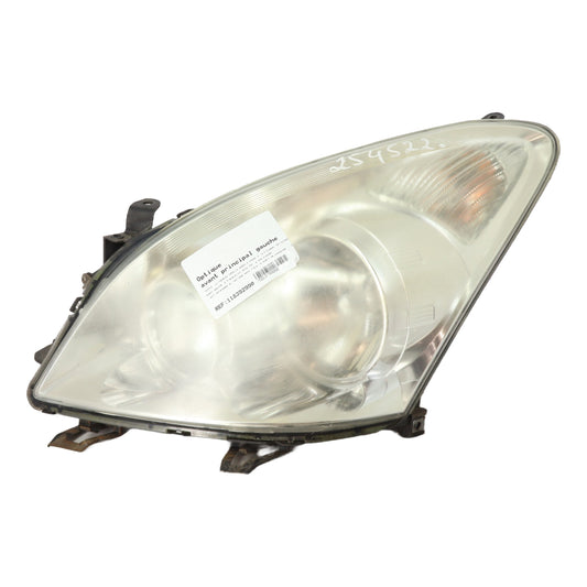 Optique avant principal gauche (feux)(phare) - TOYOTA COROLLA VERSO 2 PHASE 2