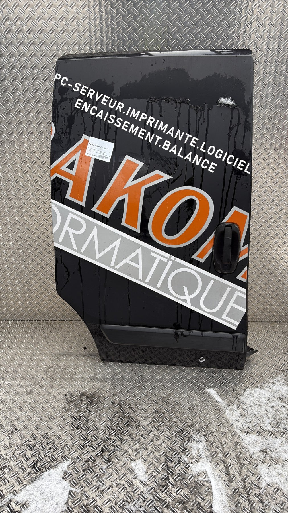 Porte laterale droit - PEUGEOT BIPPER 2011.0