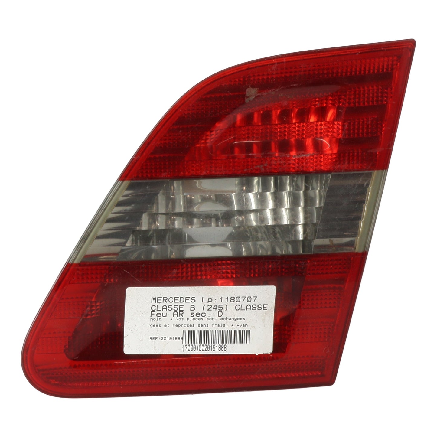 Feu arriere secondaire droit (feux) - MERCEDES CLASSE B 245 PHASE 1